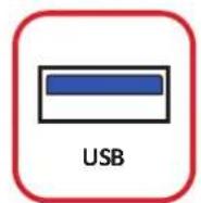 VIEWSONIC ViewBoard IFP8634 - USB Type A 接頭 - 1