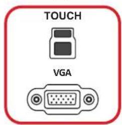 VIEWSONIC ViewBoard IFP8634 - 連接外部裝置和觸控連接 - 7