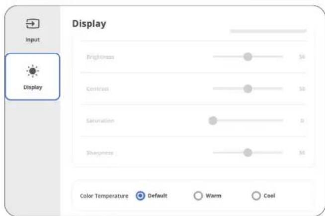 VIEWSONIC ViewBoard IFP8634 - Display Settings (顯示設定) - 5