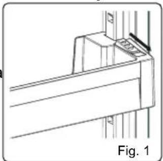 CONTINENTAL EDISON CEFC428NFIXD - Estante de puerta regulable (En algunos modelos) - 1