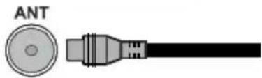 CONTINENTAL EDISON CELED32HD25B3 - Collegamento antenna - 1