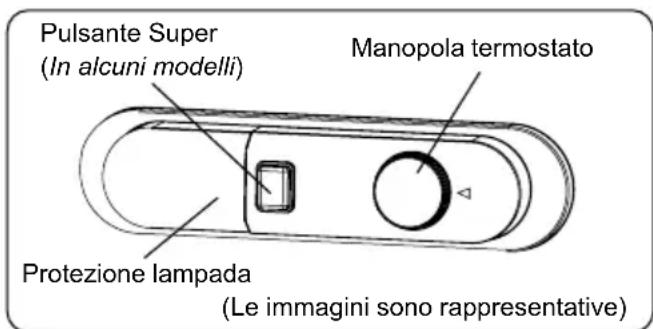 CONTINENTAL EDISON CEFC268STBD - Regolazione del termostato - 1