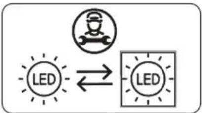 CONTINENTAL EDISON CEFC268STBD - Substituir a iluminação LED - 2