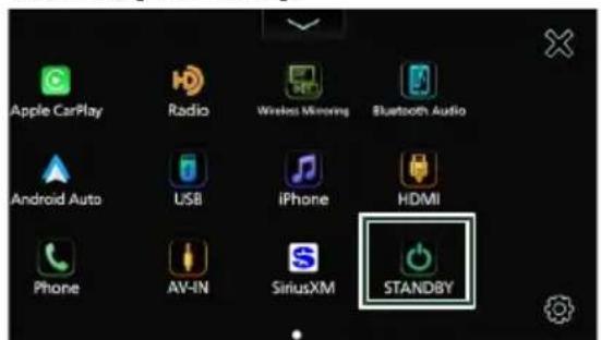 Apple CarPlay Radio Wireless Mirroring Bluetooth Audio Android Auto USB iPhone HDMI Phone AV-IN SiriusXM STANDBY