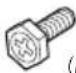 JVC KW-Z1001W - Accessoires fournis pour l'installation - 9