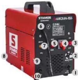Stamos S-MIGMA-195 - Raccord du gaz - 1