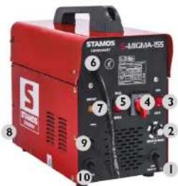 Stamos S-MIGMA-195 - CONEXIÓN DEL GAS - 1