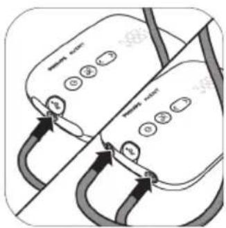 PHILIPS Avent SCD330 - Zostavenie odsávačky materského mlieka - 7