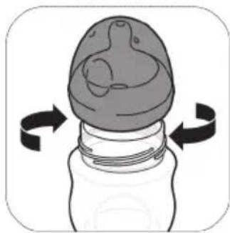 PHILIPS Avent SCD330 - De fles in elkaar zetten - 4