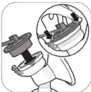PHILIPS Avent SCD330 - Assembling the breast pump - 8