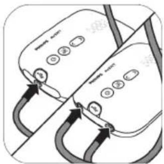 PHILIPS Avent SCD330 - Assembling the breast pump - 9