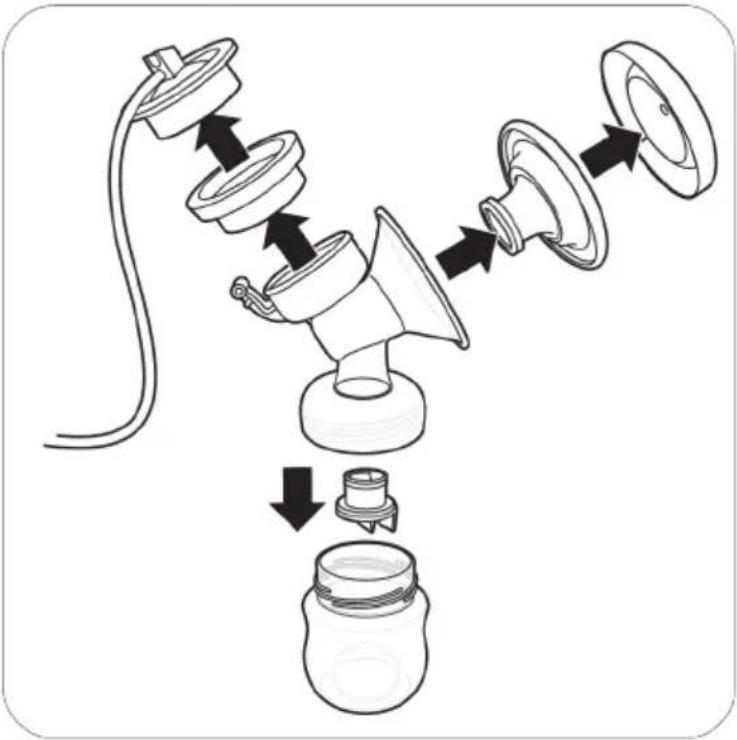 PHILIPS Avent SCD330 - solis: Izjaukšana - 1