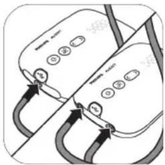 PHILIPS Avent SCD330 - Склопување на пумпата за измолзување - 8