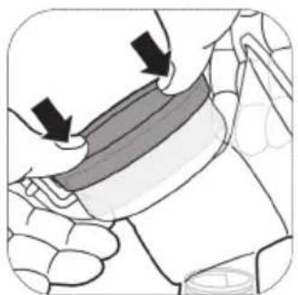 PHILIPS Avent SCD330 - Opis lampice indikatora baterije - 7