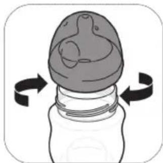 PHILIPS Avent SCD330 - Vendosja e shishes - 4