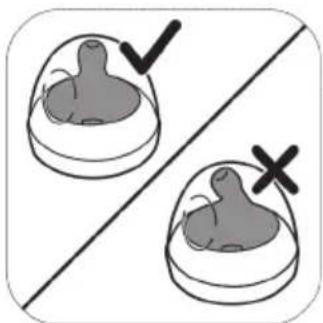 PHILIPS Avent SCD330 - A cumisüveg összeszerelése - 3
