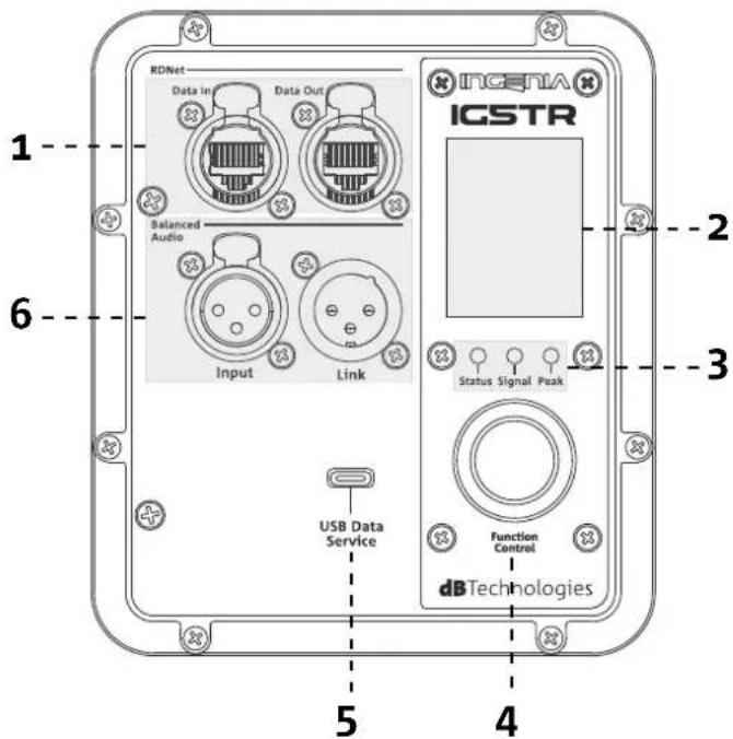 DB Technologies Ingenia IG5T - STATUS LED - 1