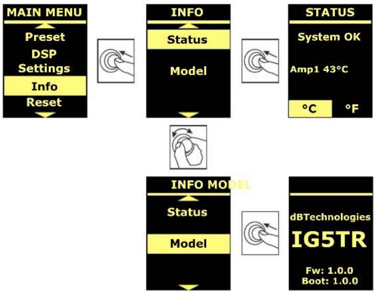 DB Technologies Ingenia IG5T - MENÚ DSP - 3