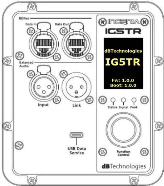 DB Technologies Ingenia IG5T - ACCÈS AUX MENUS - 1
