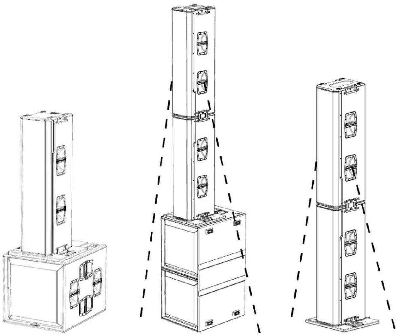 DB Technologies Ingenia IG5T - INSTALLAZIONE IN APPOGGIO - 1