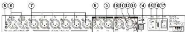 DB Technologies AC26N - COMANDI E FUNZIONI - 1