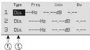 DB Technologies AC26N - f) EQUALIZATION - 1