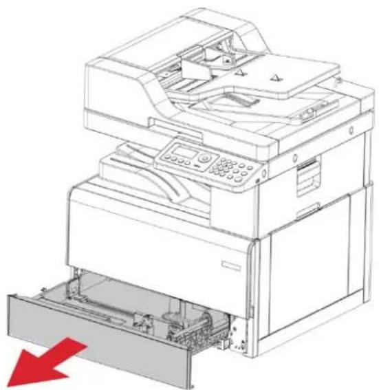 PANTUM BM320ADN - Remetre le plateau en place - 1
