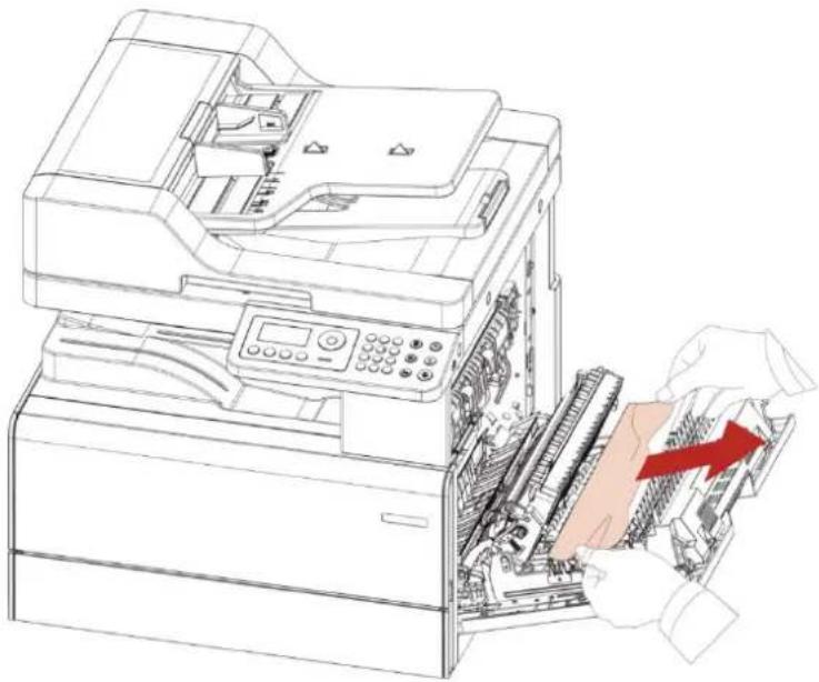 PANTUM BM320ADN - Papier coincide dans la porte du couvercle droite - 3