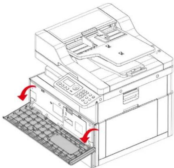 PANTUM BM230ADN - Remplacer le réservoir de toner et le réservoir à déchets de toner - 1