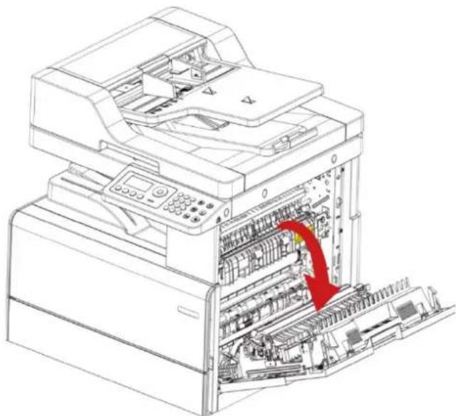 PANTUM BM230ADN - Papier coincé dans la porte du couvercle droite - 1