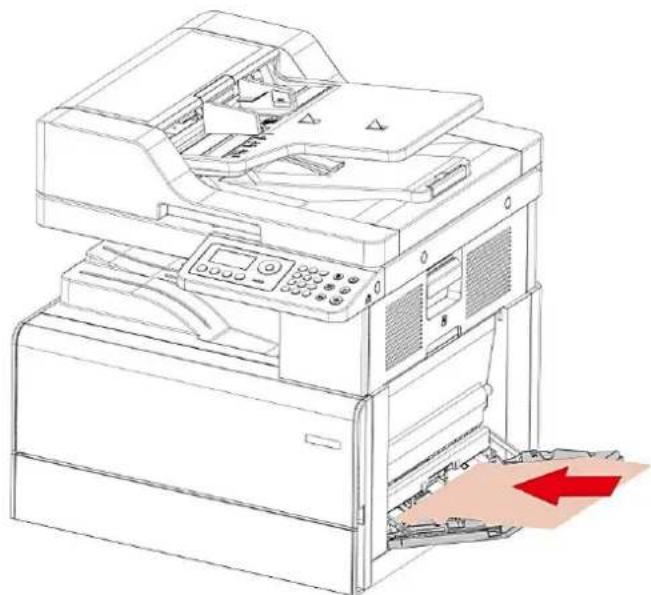PANTUM BM230ADN - Bourrage papier dans le bac manuel - 2