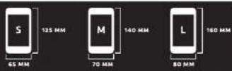 BBB Guardian XL BSM-11XL - PHONE DIMENSION - 1