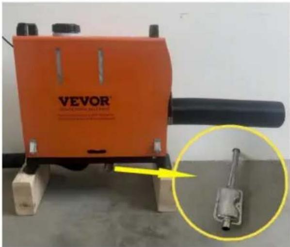 Vevor XMZ-D1 - Keine seitliche Installation: - 3