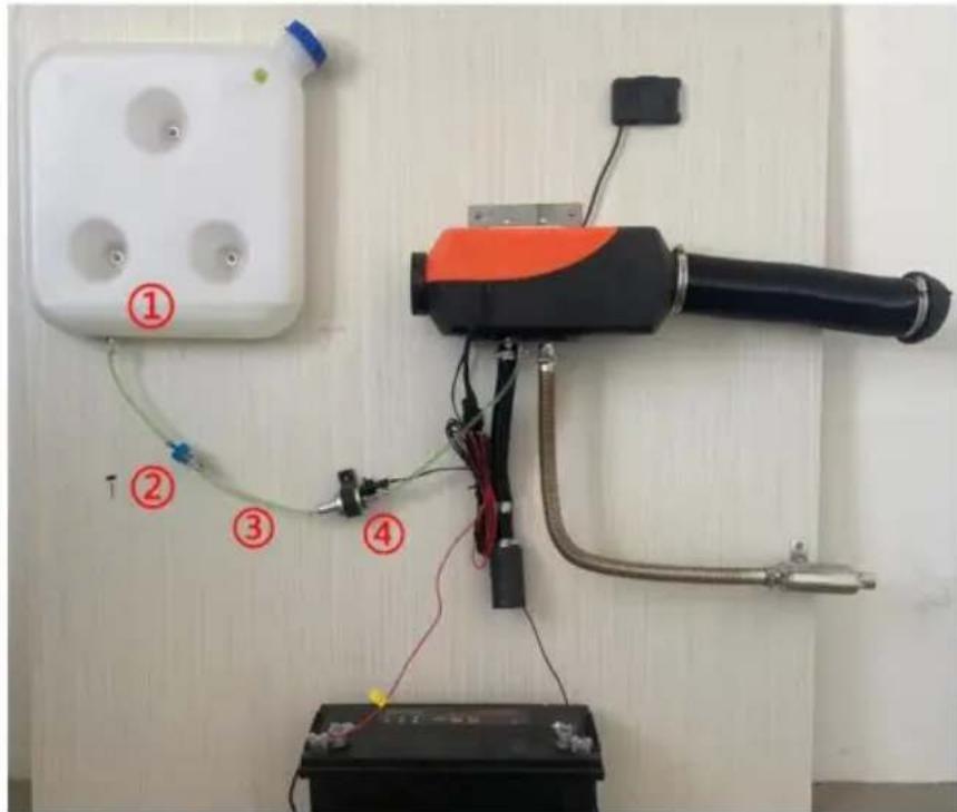 Vevor XMZ-D1 - INSTALLATION DU RÉSERVOIR DE CARBURANT ET DU BUSE - 15