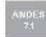 Horizon Fitness Andes 3.1 - ANDES 7.1 DISPLAY WINDOWS - 2