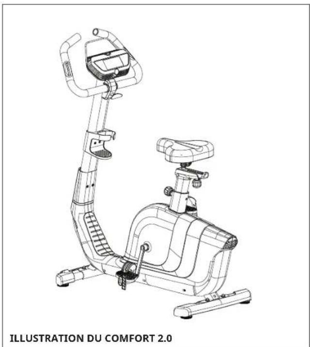 Horizon Fitness Andes 2.0 - ASSEMBLAGE DU VÉLO DROIT - 1