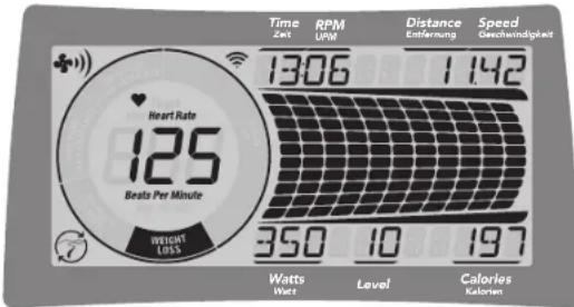 Horizon Fitness Andes 2.0 - COMFORT 2.0 / 4.0 DISPLAYS - 1