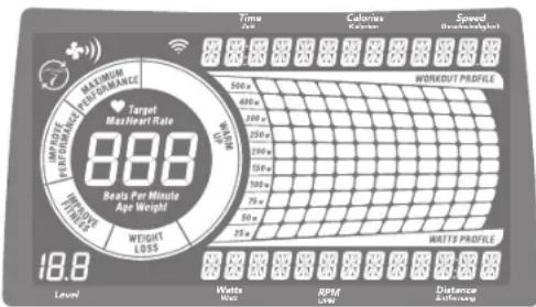 Horizon Fitness Andes 2.0 - COMFORT 8.1 / R8.0 DISPLAYS - 1