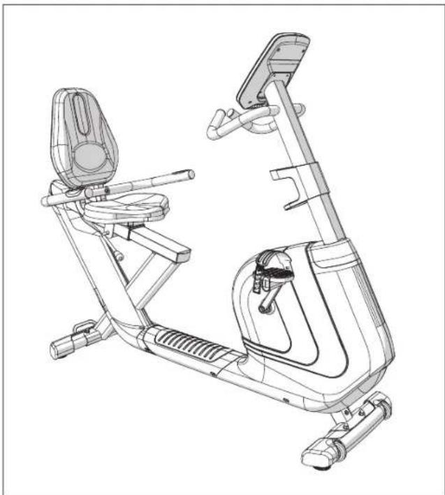 Horizon Fitness Andes 2.0 - RECUMBENT BIKE AUFBAU - 1