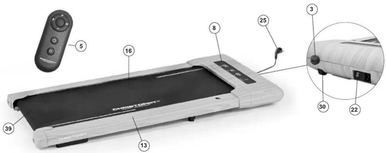 Christopeit Walking Pad 4.1 - CHECKS AND HOW TO START - 1