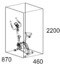 Christopeit HT 2.2 - TRAINING SPACE REQUIREMENT - 1