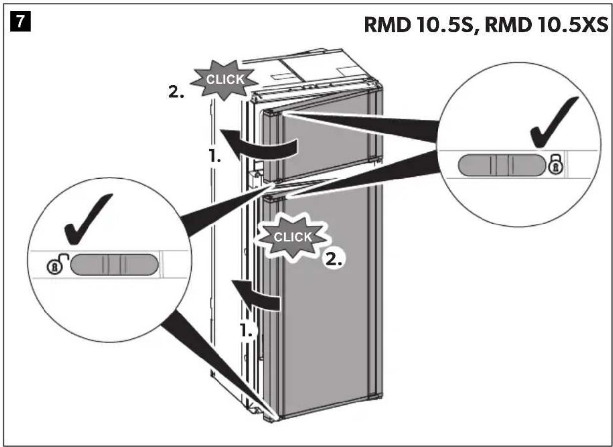 DOMETIC RMD 10.5XT - Absorber refrigerator - 10