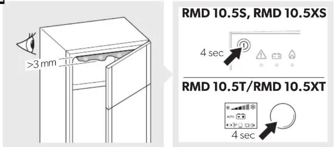 DOMETIC RMD 10.5XT - Absorber refrigerator - 15