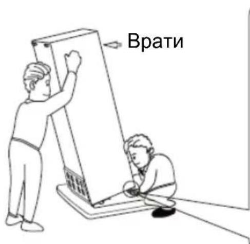 BEKO GNO52223MXPN - Нивелирање на уредот - 1