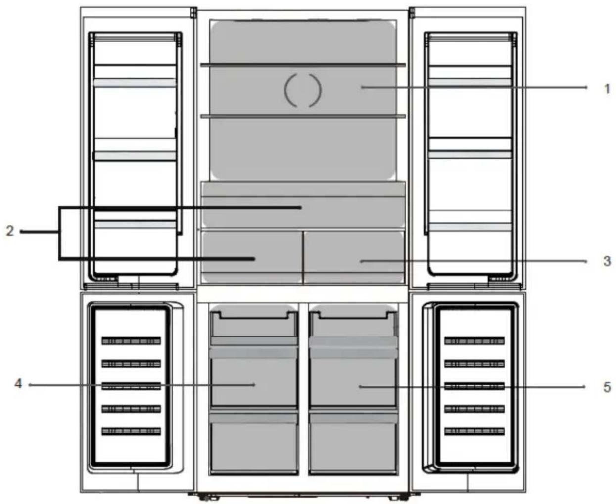BEKO GNO52223MXPN - Zó na s viacerý mi teplotami - 1