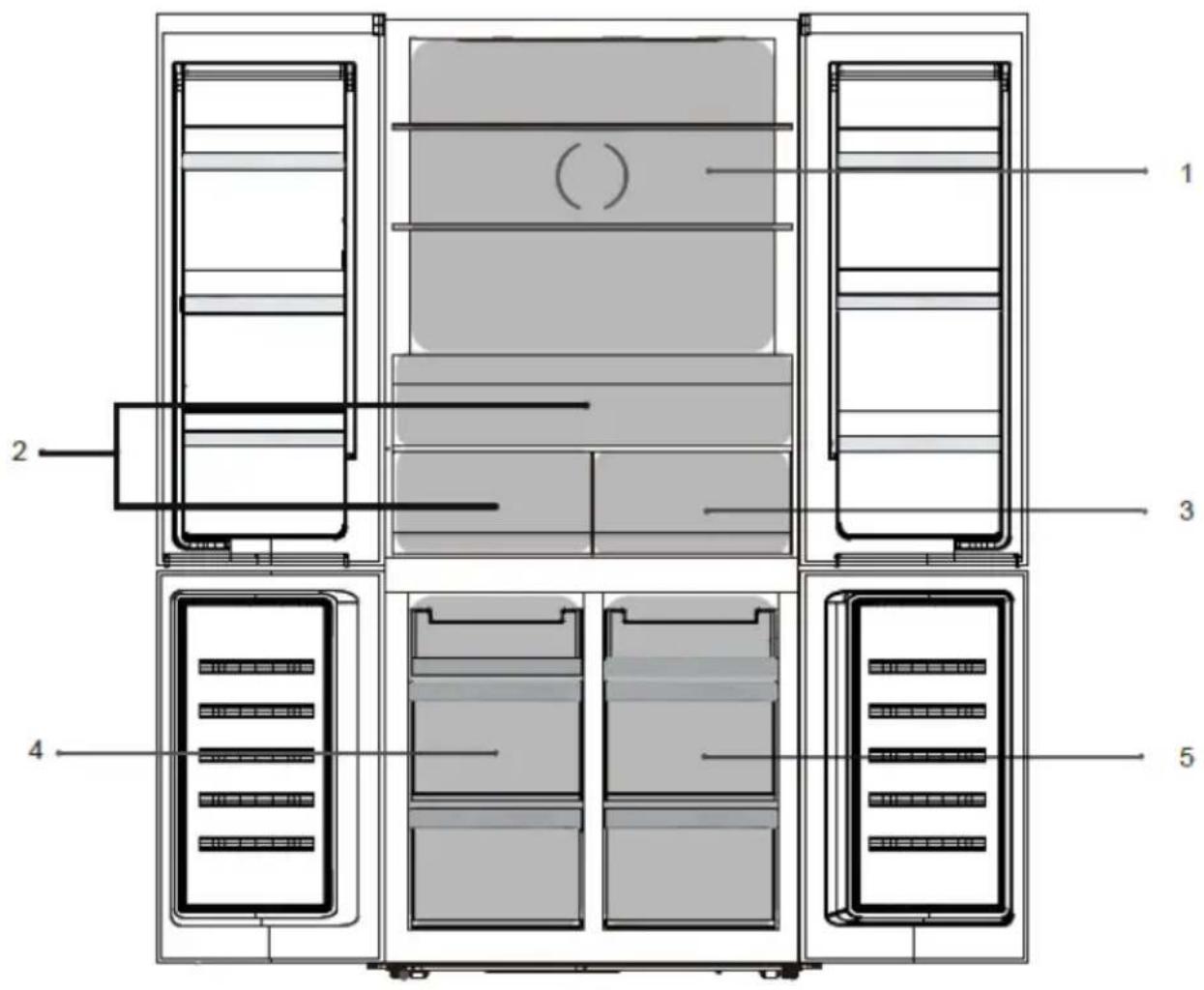 BEKO GNO52223MXPN - Ví ceteplotní zóna - 1