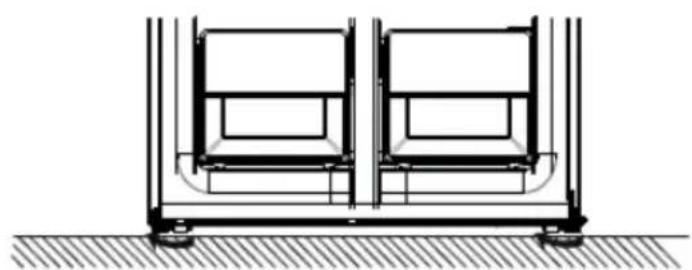 BEKO GNO52223MXPN - Echilibrarea unității - 2