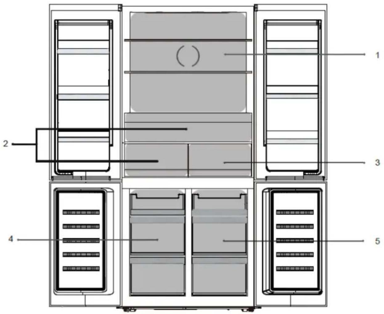 BEKO GNO52223MXPN - Zonă Multi-Temperatură - 1