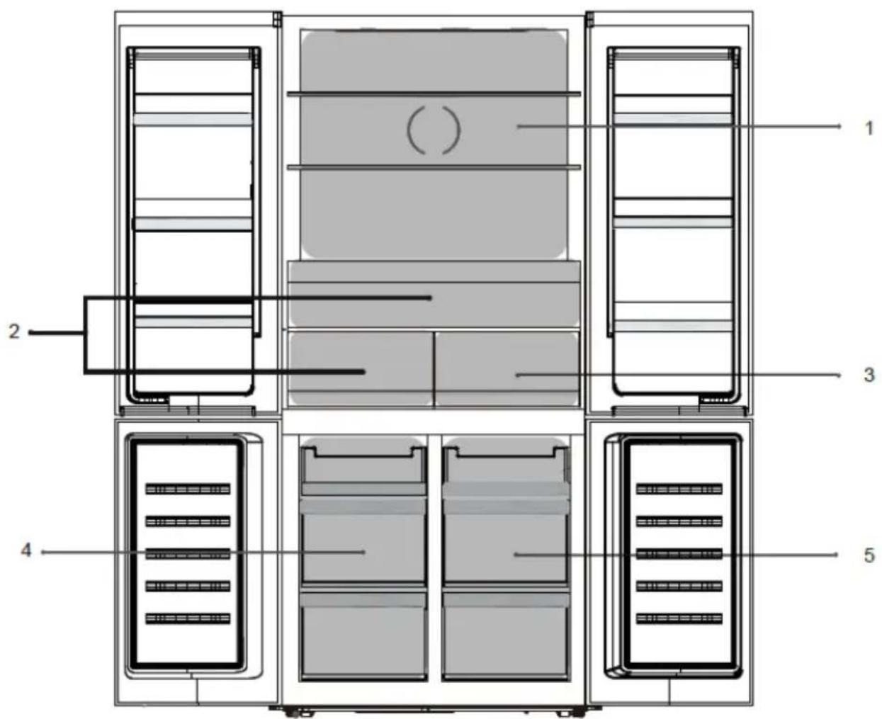 BEKO GNO52223MXPN - Zona me shumë temperatura - 1