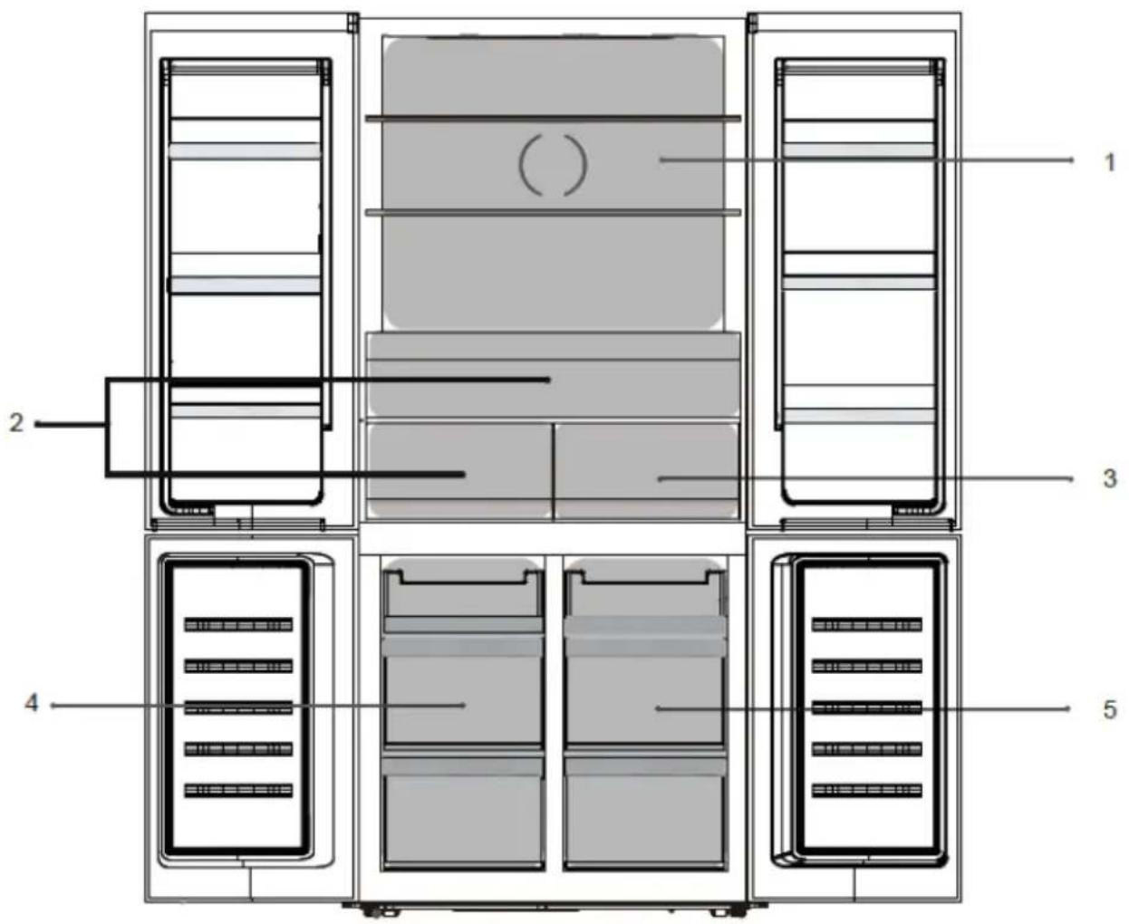 BEKO GNO52223MXPN - Multi-Temperaturbereich - 1